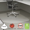 Supermat Frequent Use Chair Mat, 60&quot; X 66&quot;, Medium Pile, Clear