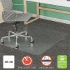 Supermat Frequent Use Chair Mat, Rectangle, 36&quot; X 48&quot;, Medium Pile, Clear