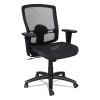 Etros Series Mesh Mid-back Synchro Tilt Chair, Mesh Back/seat, Black