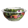 Renewable And Compostable Containers, 18 Oz, Clear, 150/carton