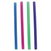 Unwrapped Colossal Straws, 8 1/2&quot;, Blue, Green, Pink, Purple, 4000/carton