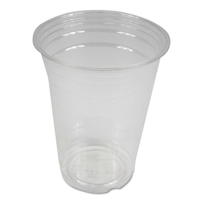 Clear Plastic Cold Cups, 16 Oz, Pet, 1000/carton