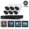 8 Channel 1080p Wireless Smart Security Hub, 3mp Resolution