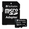 64gb Premium Microsdxc Memory Card With Adapter, Uhs-i V10 U1 Class 10