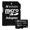 128gb Premium Microsdxc Memory Card With Adapter, Uhs-i Class 10