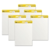 Self Stick Easel Pads, 25 X 30, White, 6 30 Sheet Pads/carton