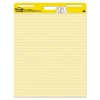 Self Stick Easel Pads, Ruled, 25 X 30, Yellow, 2 30 Sheet Pads/carton