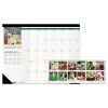Recycled Puppies Photographic Monthly Desk Pad Calendar, 18 1/2 X 13, 2018