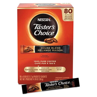 Taster'S Choice Stick Pack, Premium Choice, 80/box