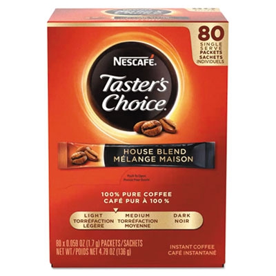 Taster'S Choice Stick Pack, Premium Choice, 80/box