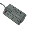 Guardian Premium Surge Protector, 8 Outlets, 6 Ft Cord, 1080 Joules, Gray