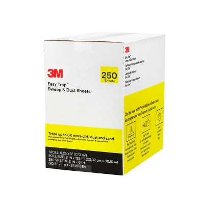 3m(tm) Easy Trap Duster, 8in. X 6in. X 125ft., 1 Roll, 250 Sheets