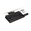 Easy Adjust Keyboard Tray, Highly Adjustable Platform, 23&quot; Track, Black