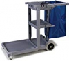 22&quot; Pltfrm Janitor Cart 5th Whl