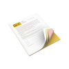 Xerox 3r12856 Carbonless Paper 4-part Reverse Letter Goldenrod/pink/canary/white 1250 Sets