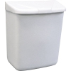 Feminine Hygiene Receptacle White Abs Plastic Hospeco&#174; 250-201w