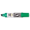 Jumbo Refillable Permanent Marker, Chisel Tip, Refillable, Green