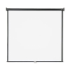 Wall Or Ceiling Projection Screen, 70 X 70, White Matte, Black Matte Casing