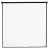 Wall Or Ceiling Projection Screen, 96 X 96, White Matte, Black Matte Casing