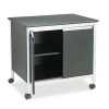 Deluxe Steel Machine Stand, One-shelf, 32w X 24-1/2d X 30-1/4h, Black