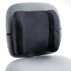 Remedease High Profile Backrest,123/4w X 4d X 13h, Black