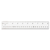 See Through Acrylic Ruler, 18&quot;, Clear