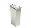 In-counter Napkin Dispenser, Clear/stainless Steel, 7 X 5 1/2 X 19 5/8