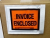 4.5&quot; X 5.5&quot; Invoice Enclosed Packing List Envelopes Full Face Back Load 1000 Pieces
