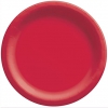 Apple Red Paper Plate 