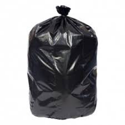 Plasticplace Compactor Bags, Black, 65 Gallon, 50x48,100/roll