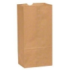 8# Brown Paper Bag 500/bl Size:  6 1/8 X 4 1/16 X 12 7/16