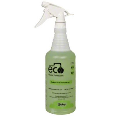 Bki 4401-6023 Eco Neutral Disinfectant 32 Ounce Trigger And Bottle 12/case