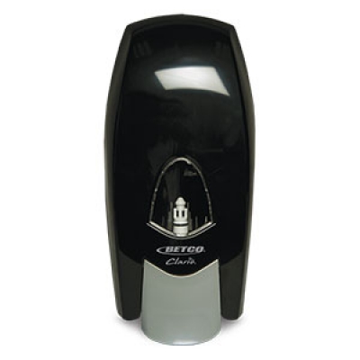 Clario® Black Manual Foam Dispenser