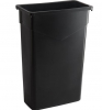 Car 34202303 23 Gallon Trimline Trash Container Black