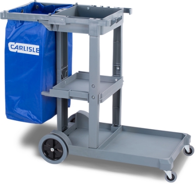 Short Platform Janitor Cart