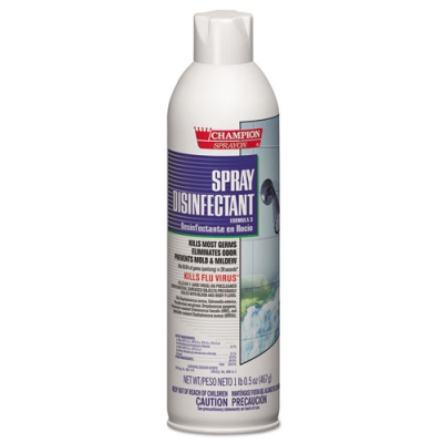 Chase Products Champion Sprayon Spray Disinfectant, Aerosol Spray, 