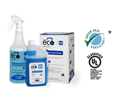Eco Glass Cleaner 32 Ounce Trigger And Bottle 12/case