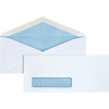 #10 White Wove Envelope 24# Open Side 500/box 2500/case With Security Tint 