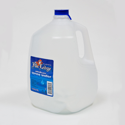 Water Gallon Bottle Naturally Pure Spring 6 Per Case 35/skid