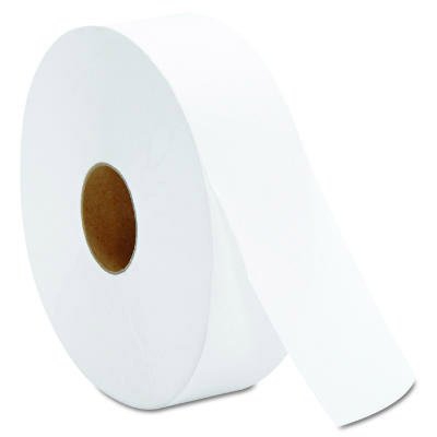 Jrt Jumbo Bath Tissue, 2-ply, White, 12" Diameter