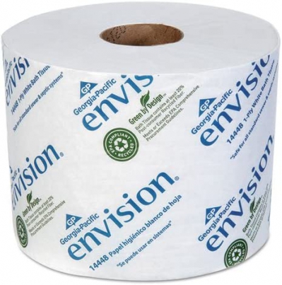 Envision® White 1-ply High Capacity Standard Bathroom Tissue