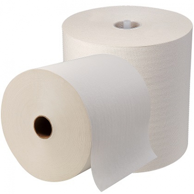 Sofpull® High-capacity Recycled Paper Towel Roll, White