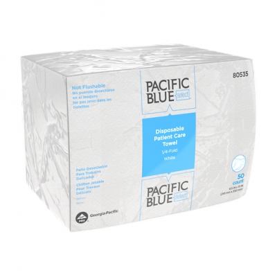 Gp Pro Pacific Blue Select# A400 Disposable Patient Care Washcloth