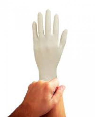 Happy Hands Powder-free Latex Gloves – 4 Mil - Medium