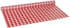 Hoffmaster 114001 Plastic Tablecover Roll, 300' length X 40&quot; Width, Red Gingham