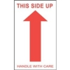 #dl1050 3 X 5&quot; This Side Up Handle With Care (arrow) Label