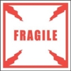 #dl1010  4 X 4&quot;  fragile Label