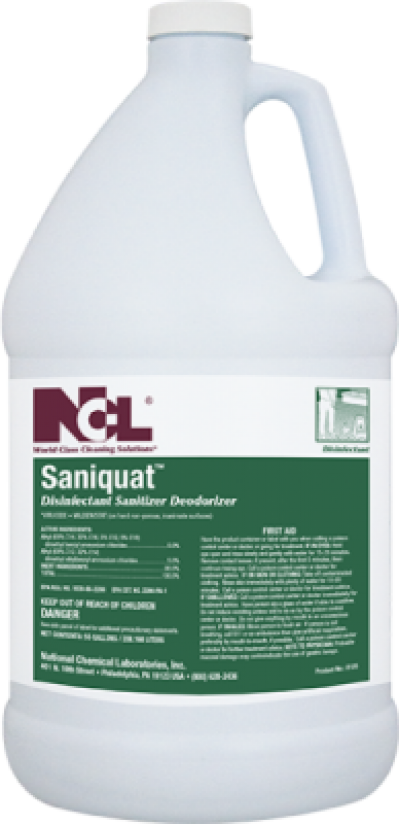 Saniquat Disinfectant Sanitizer Deodorizer, 1 Gal