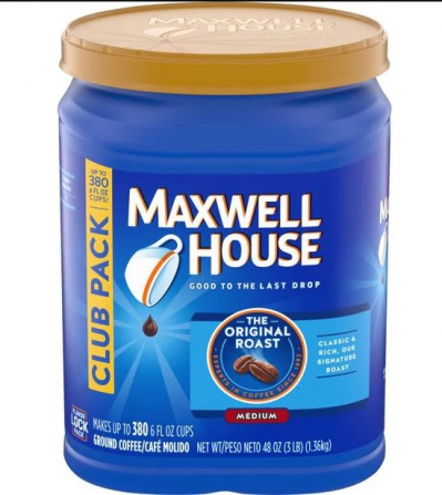 Maxwell House Coffee Regular 48 Ounce