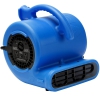 Pps Hfc Ba-vp-25-bl 1/4 Hp Air Mover Blower Fan  daisy Chainable Three Speed Settings And Three Drying Angles Blue
